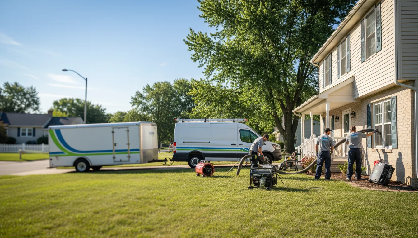 Flooded Basement Restoration And Cleanup With Repair in Ostrander, MN near me